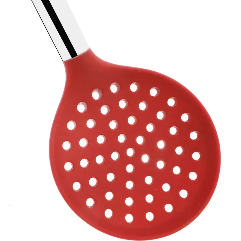 Espumadeira Brinox Duo em Silicone - Vermelha