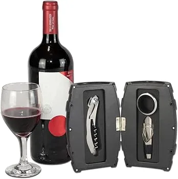 Kit De Vinho Barril Com 3 Peças