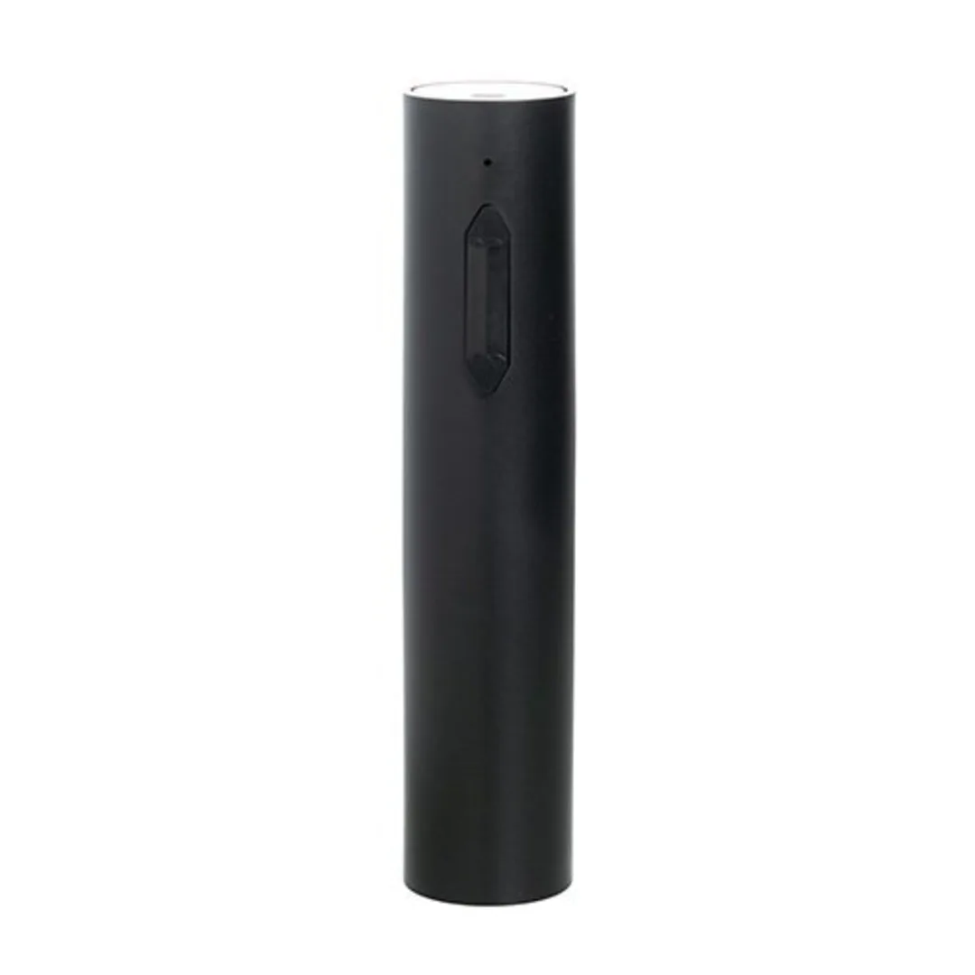 Saca-rolhas recarregável 18cm preto