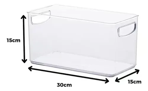 Organizador Diamond 30x15x15 Cristal Paramount