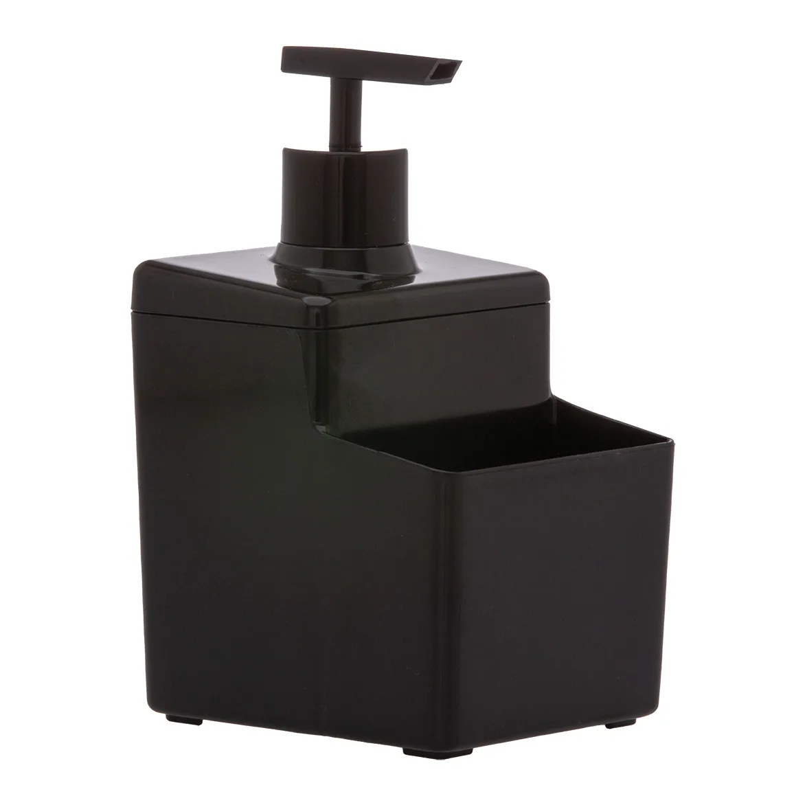 Dispenser Porta Detergente Sabão Esponja Escova Organizador de Pia 570ml