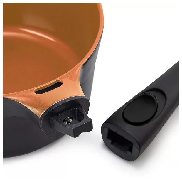 Panela 18CM com Cabo Destacável- Le Cook