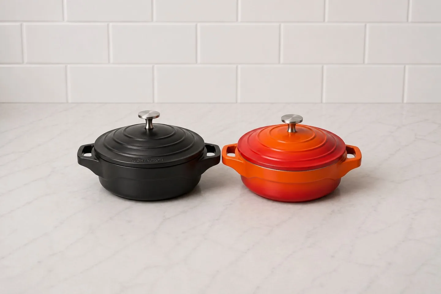 Caçarola Baixa Cerâmica Antiaderente 24cm com Alças de Silicone