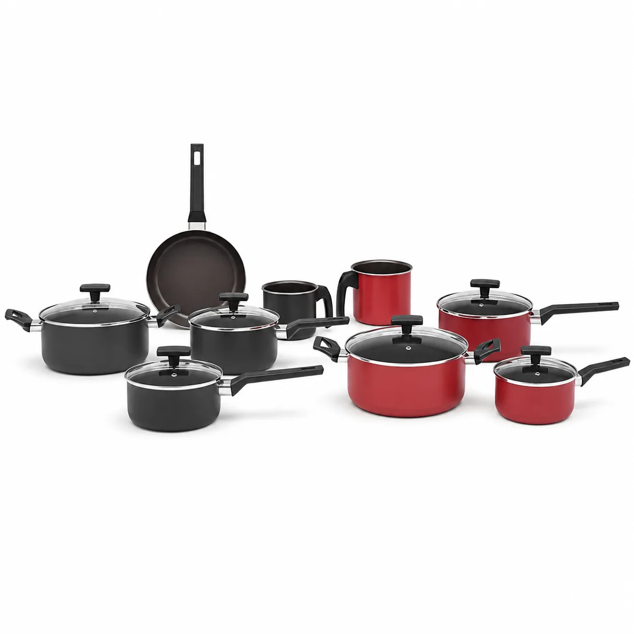 Jogo De Panelas Brinox 5 Pç