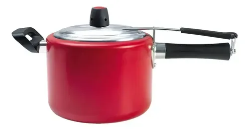 Panela de Pressão 4,5 Litros Cereja Vapt - Brinox
