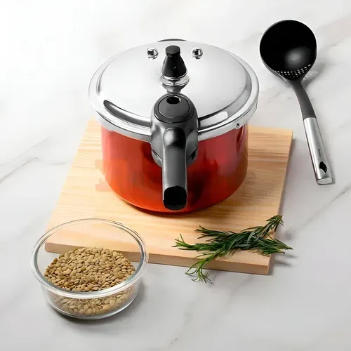 Panela de Pressão 4,2L Vermelho