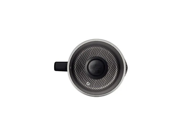 Fervedor antiaderente 2,7l com tampa vidro