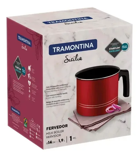 Fervedor Tramontina Em Alumínio 14 Cm 1,9 L
