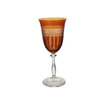 Taça Bohemia Angela Lapidada Cristal 250ml