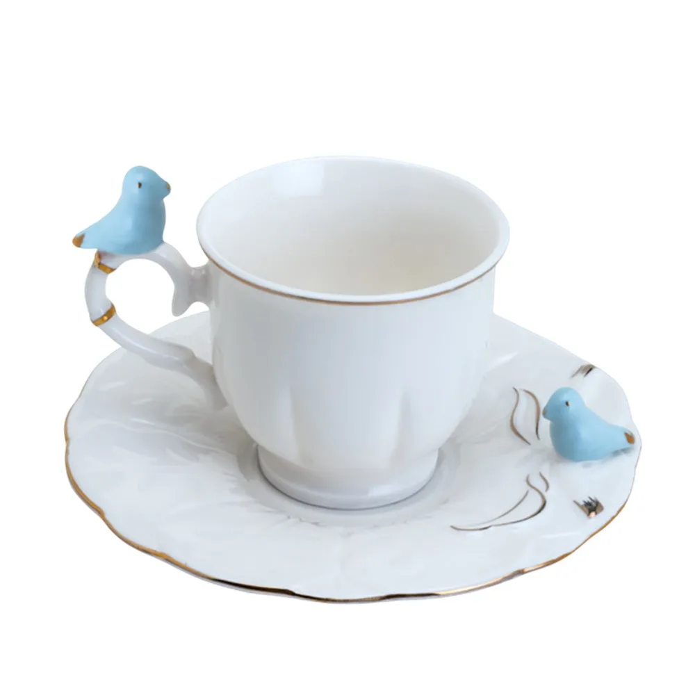 Jogo De 4 Xícaras De Chá Wolff De Porcelana 200ml
