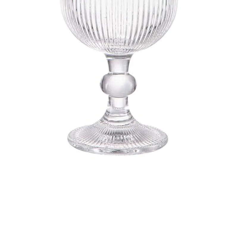 Jogo De 6 Taças Borda Dourada 365ml