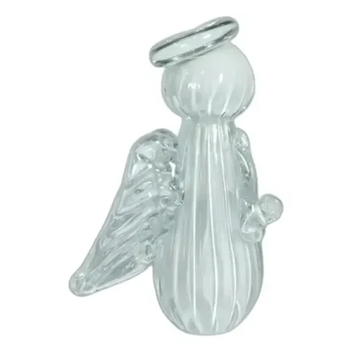 Anjo Uriel Cristal Murano 8cm