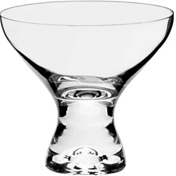 Jogo 6 Taças Vega Sobremesa Sorvete Cristal Bohemia - 330ml