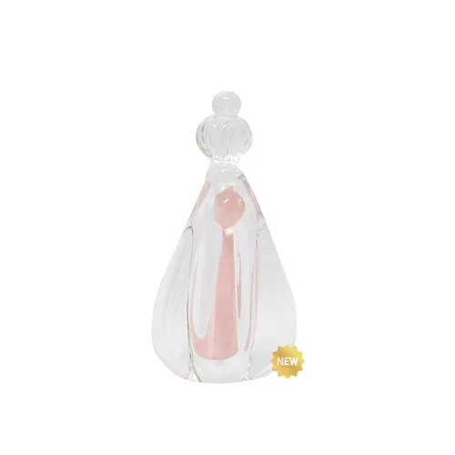 Mini Santa Aparecida Cristal Murano PP