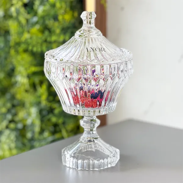 Bomboniere de Cristal com pé