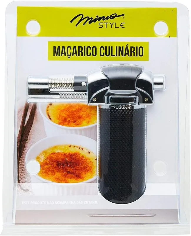 Maçarico Culinário Portátil a Gás