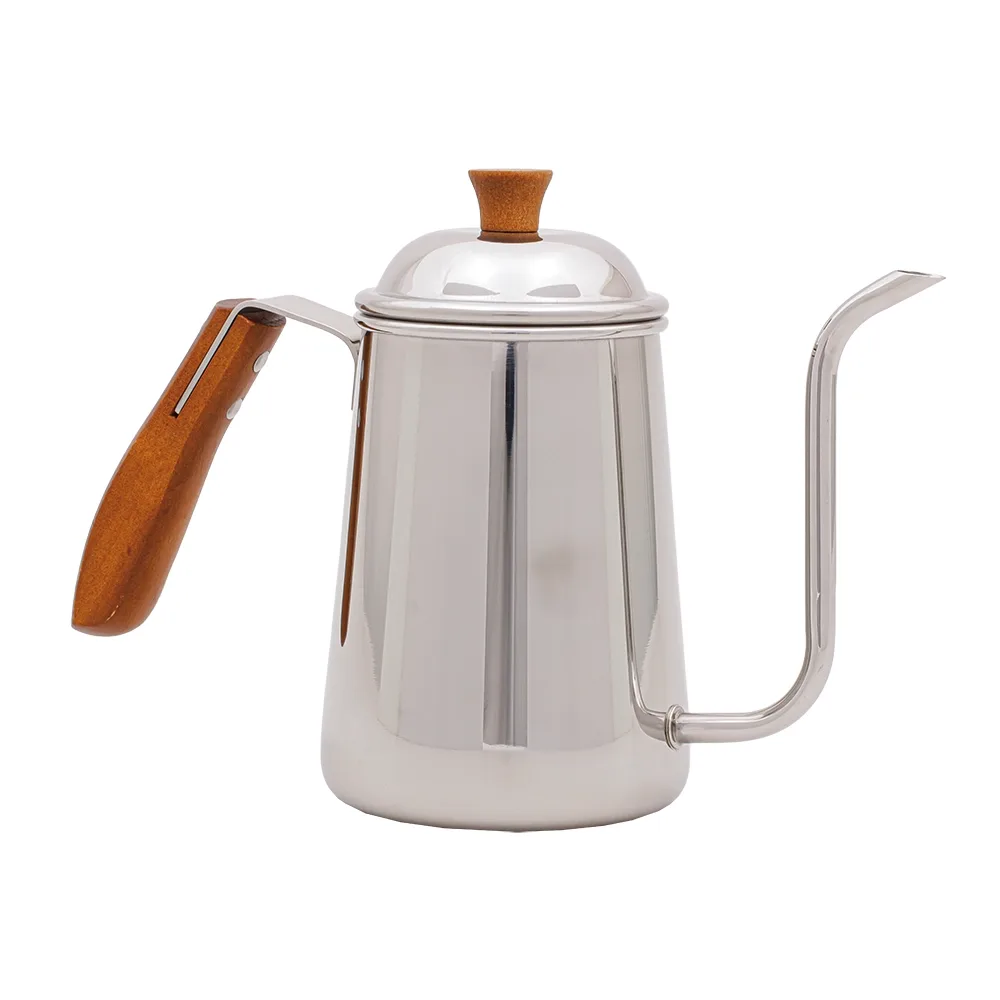 BULE BICO FINO LISO INOX CABO MADEIRA