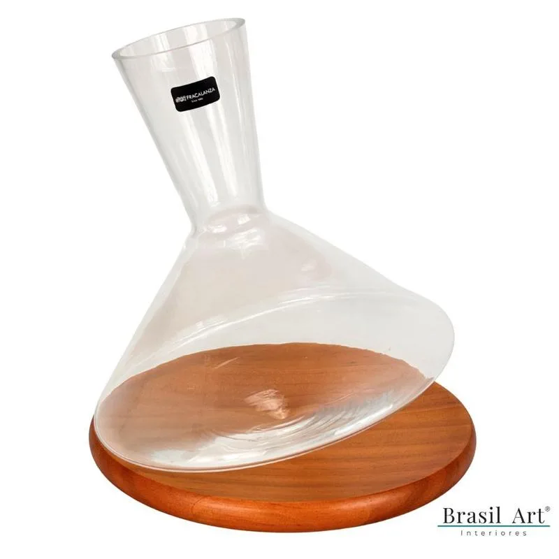 Decanter para Vinho em Cristal 2,3L - Fracalanza