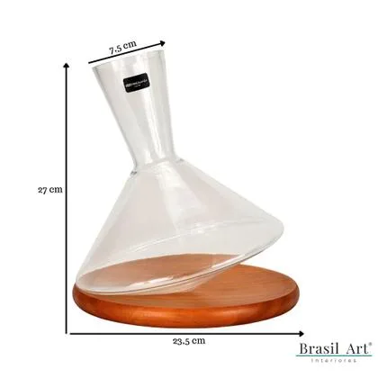 Decanter para Vinho em Cristal 2,3L - Fracalanza