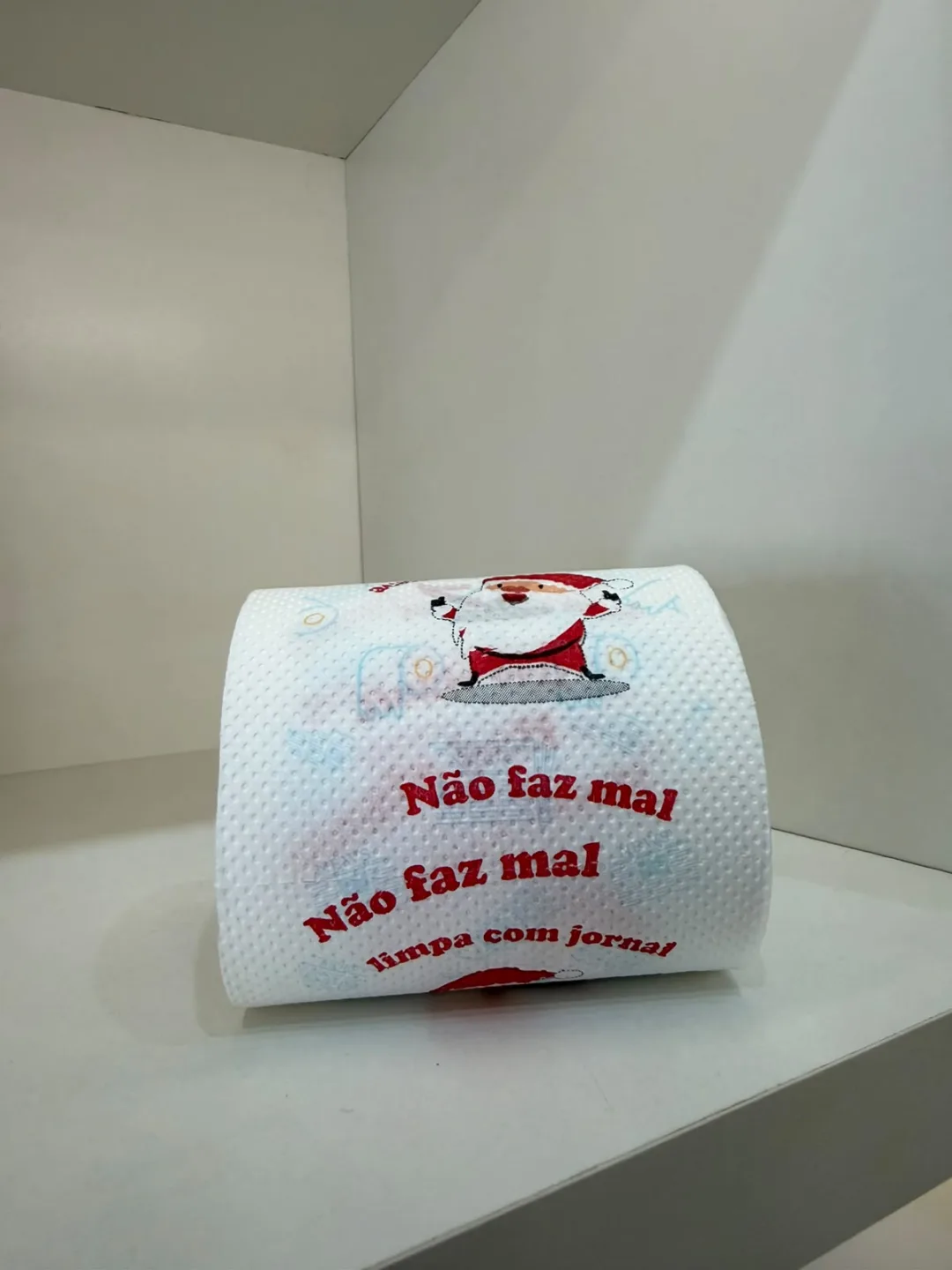 Papel Higiênico Decorativo de Natal – Florarte (10 cm x 2 m)